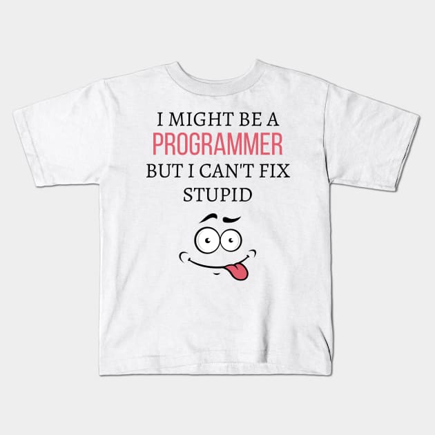 Programmer Kids T-Shirt by Mdath